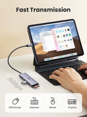 UGREEN 60383 Premium 6-in-1 USB-C Hub V28-ACBUGN60383