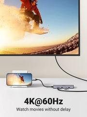 UGREEN 60383 Premium 6-in-1 USB-C Hub V28-ACBUGN60383