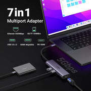 UGREEN 60515 USB-C to HDMI/Ethernet Adapter with Card Reader V28-ACBUGN60515