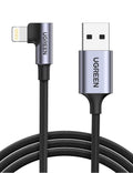 UGREEN 60521 USB-A to 8-pin 90 Degree Angel Cable 1M V28-ACBUGN60521