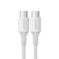 UGREEN 60552 USB-C 2.0 to TYPE-C Male to Male Data Cable 5A 2M White V28-ACBUGN60552