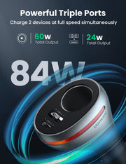 UGREEN 60712 84W Dual Port Car Charger (Space Grey) V28-ACBUGN60712
