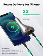 UGREEN 60712 84W Dual Port Car Charger (Space Grey) V28-ACBUGN60712