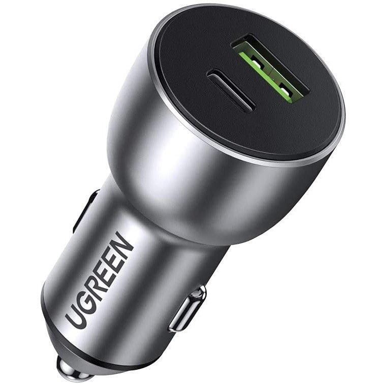 UGREEN 60980 36W PD QC 3.0 Fast Car Charger V28-ACBUGN60980