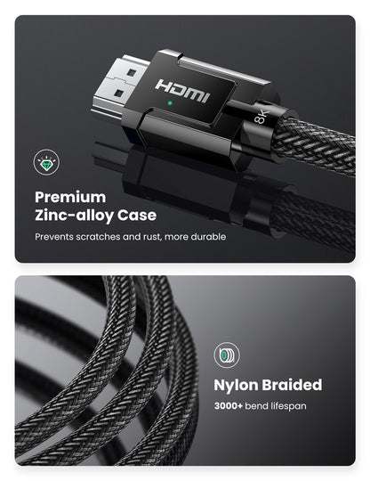 UGREEN 70321 8K HDMI 2.1 Male to Male Cable 2M V28-ACBUGN70321