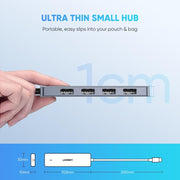 UGREEN 4-Port USB3.0 Hub with Micro USB Power Supply 70336 V28-ACBUGN70336
