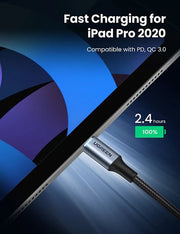 UGREEN 70429 USB-C to USB-C PD Fast Charging Cable 2M V28-ACBUGN70429
