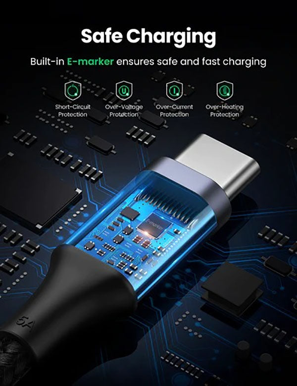 UGREEN 70429 USB-C to USB-C PD Fast Charging Cable 2M V28-ACBUGN70429