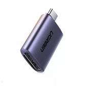 UGREEN 70451 USB-C Male to DP Female Adapter Aluminium Case 4K/2K 60Hz (Dark Gray) V28-ACBUGN70451