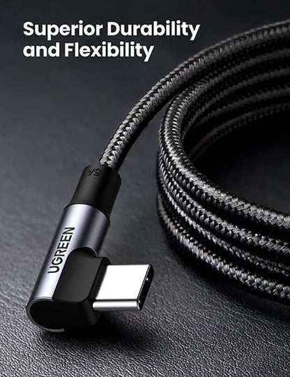UGREEN 70645 USB-C to Angle USB-C Cable 2M V28-ACBUGN70645