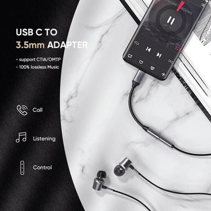 UGREEN 80154 USB-C to 3.5mm Headphone Adapter V28-ACBUGN80154