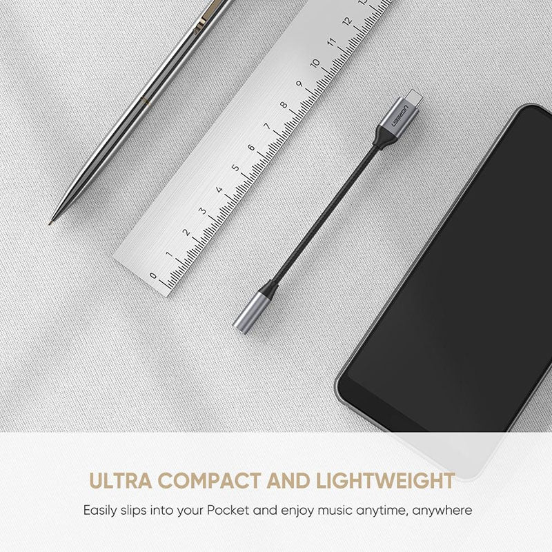 UGREEN 80154 USB-C to 3.5mm Headphone Adapter V28-ACBUGN80154