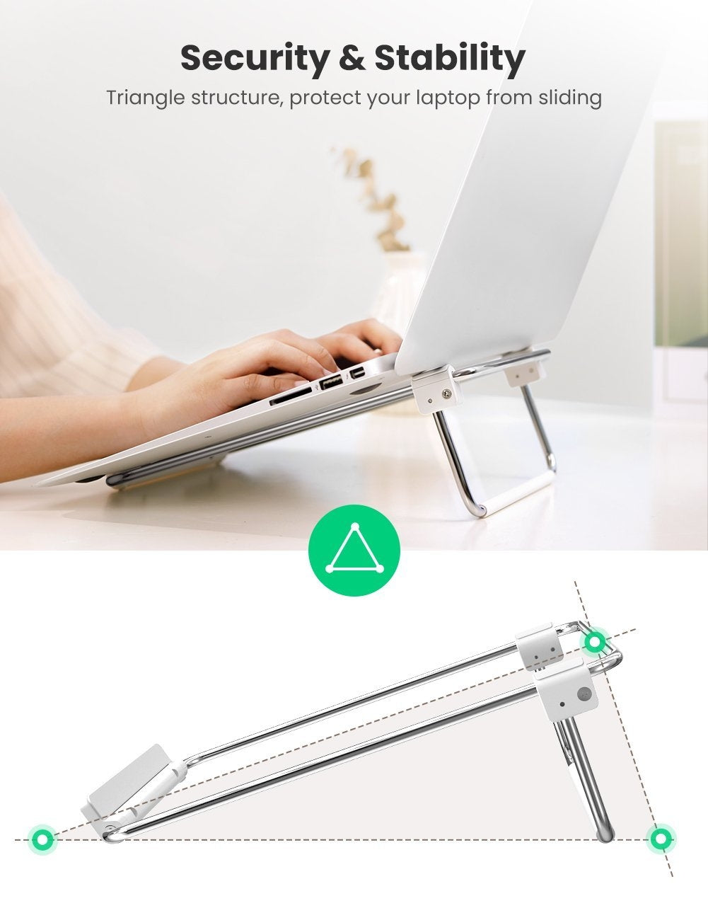 UGREEN 80348 Adjustable Laptop Desk Stand V28-ACBUGN80348