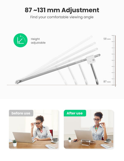 UGREEN 80348 Adjustable Laptop Desk Stand V28-ACBUGN80348