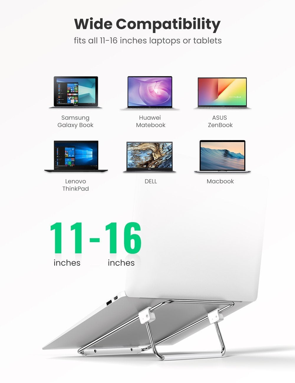 UGREEN 80348 Adjustable Laptop Desk Stand V28-ACBUGN80348