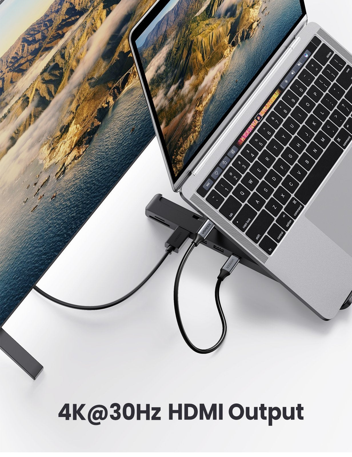 UGREEN X-Kit Laptop Stand Docking Station (80551) V28-ACBUGN80551