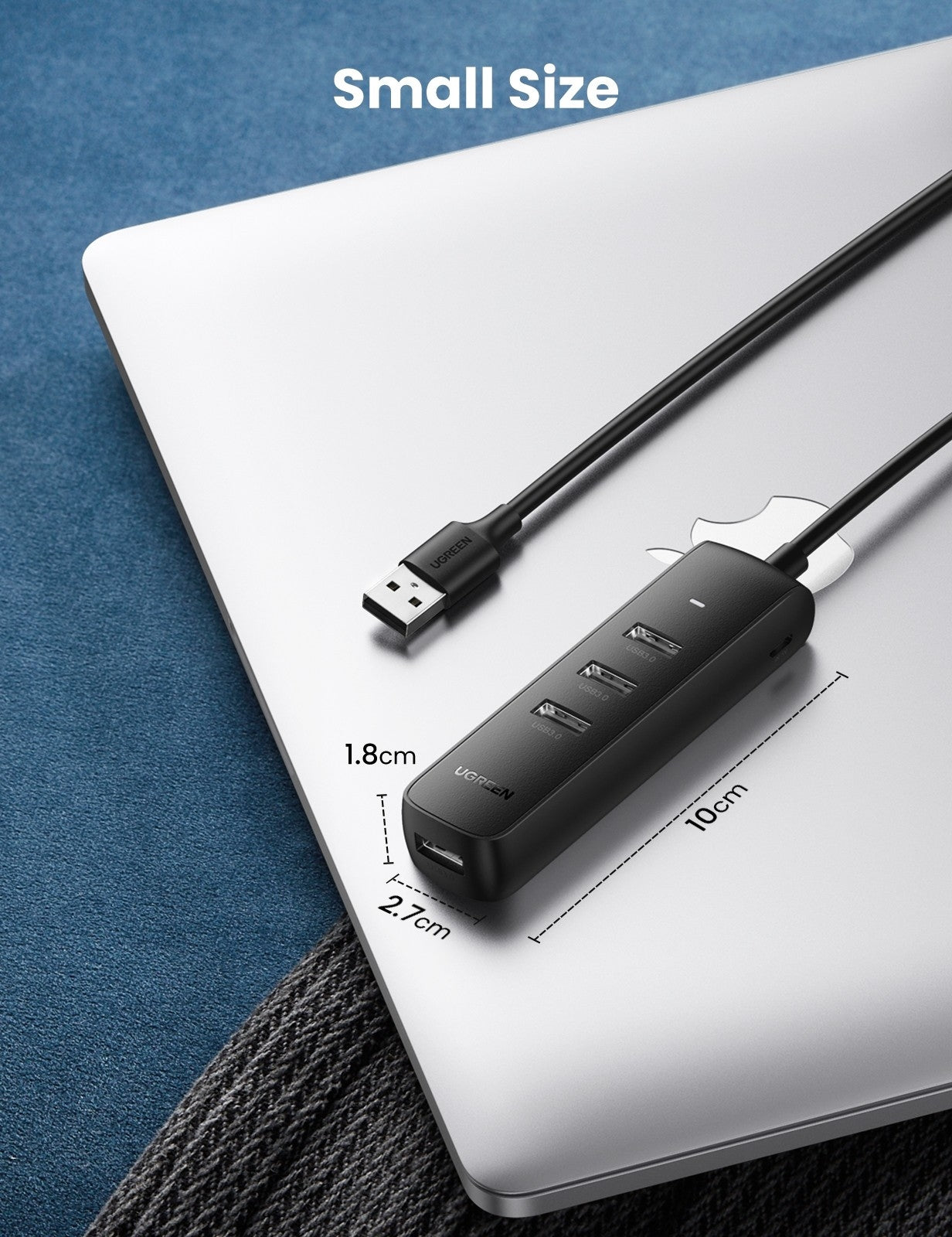 UGREEN 80657 USB 3.0 4-Port Hub V28-ACBUGN80657