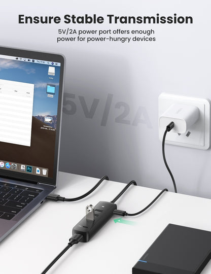 UGREEN 80657 USB 3.0 4-Port Hub V28-ACBUGN80657