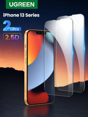 UGREEN 80967 Full Coverage HD Tempered Glass Screen Protector with Precise-Align Applicator for iPhone 13/13 V28-ACBUGN80967