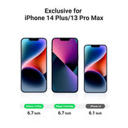 UGREEN 80992 Full Coverage Privacy Tempered Glass Screen Protector with Precise-Align Applicator for iPhone V28-ACBUGN80992