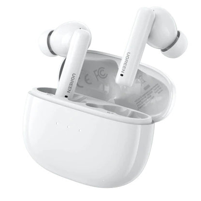 UGREEN 90206 HiTune T3 Active Noise-Cancelling Wireless Earbuds (White) V28-ACBUGN90206