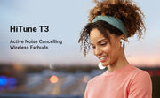 UGREEN 90206 HiTune T3 Active Noise-Cancelling Wireless Earbuds (White) V28-ACBUGN90206