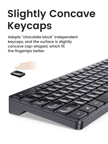 UGREEN 90250 104-Key layout 2.4G Wireless Keyboard V28-ACBUGN90250