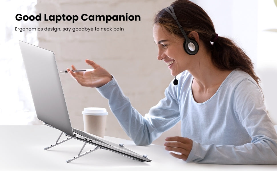 UGREEN 90312 Foldable Laptop Stand (Space Gray) V28-ACBUGN90312