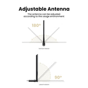 UGREEN 90339 AC650 High-Gain Dual Band Wireless USB Adapter V28-ACBUGN90339