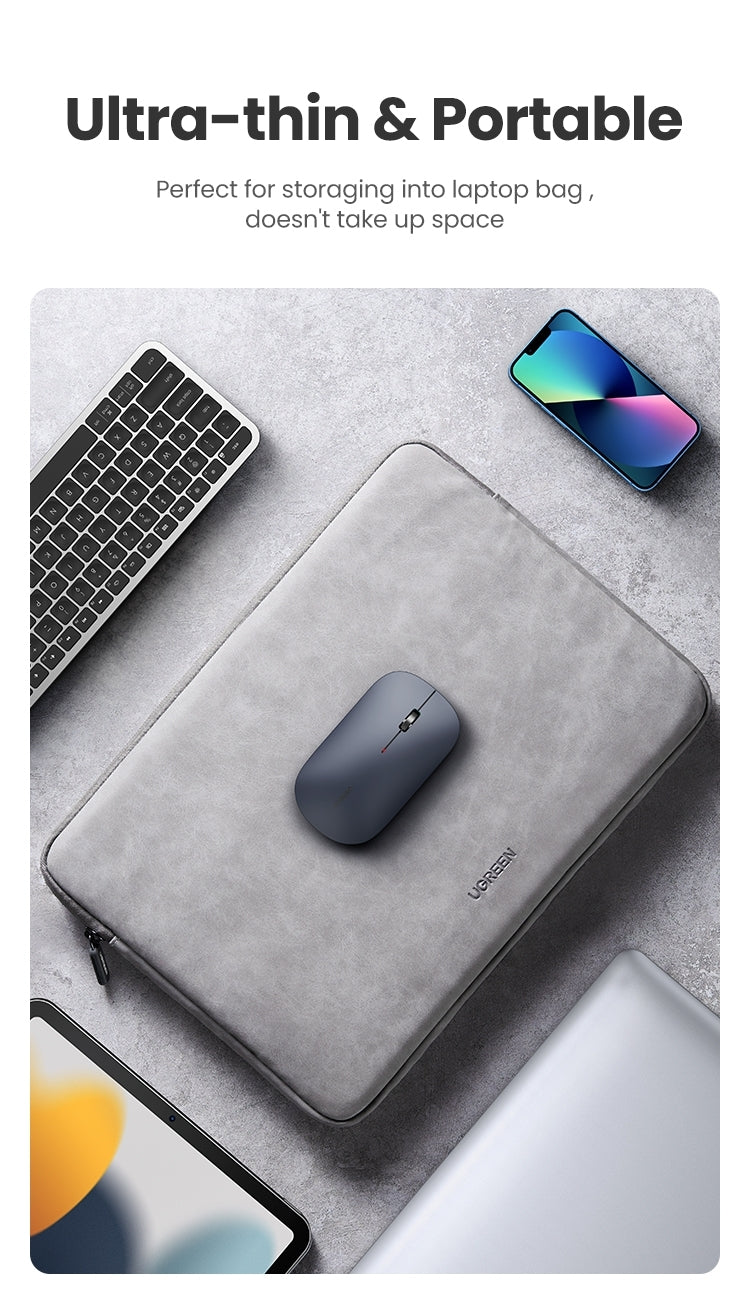 UGREEN 90373 Slim 2.4G Wireless Mouse V28-ACBUGN90373