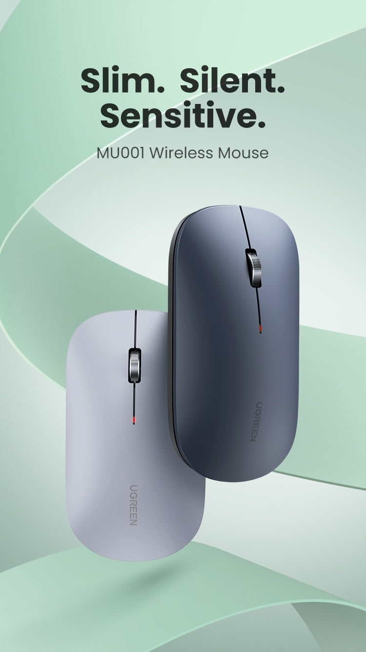 UGREEN 90373 Slim 2.4G Wireless Mouse V28-ACBUGN90373