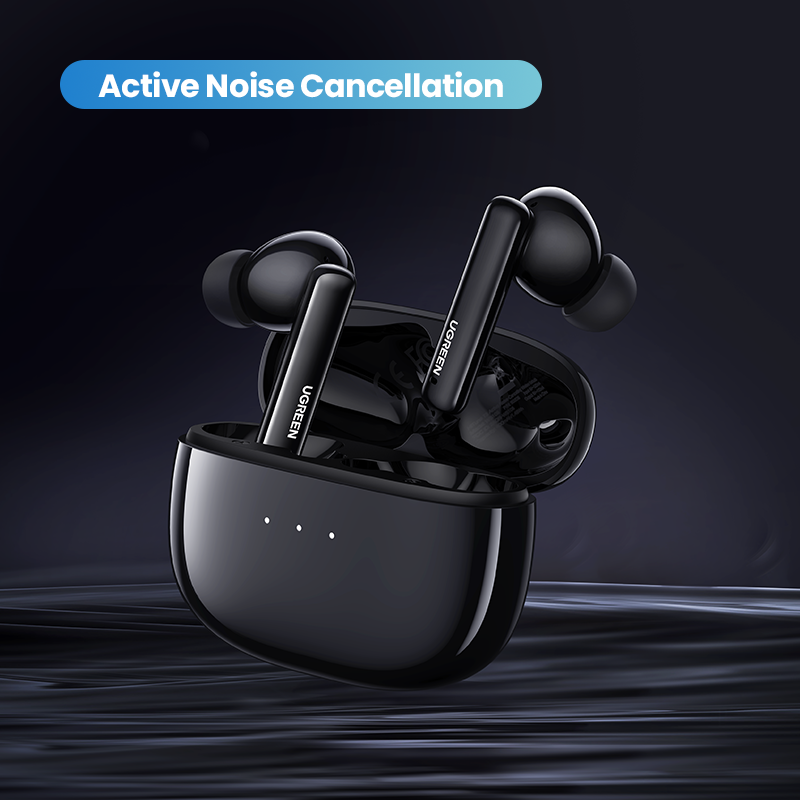UGREEN 90401 HiTune T3 Active Noise-Cancelling Wireless Earbuds (Black) V28-ACBUGN90401