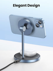 UGREEN 90668 2-in-1 Magnetic Wireless Charging Station V28-ACBUGN90668