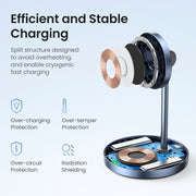 UGREEN 90668 2-in-1 Magnetic Wireless Charging Station V28-ACBUGN90668