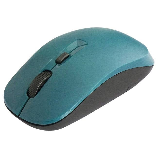 CLiPtec SMOOTH MAX 1600DPI 2.4GHZ WIRELESS OPTICAL MOUSE - Teal V28-AMSRZS801TL