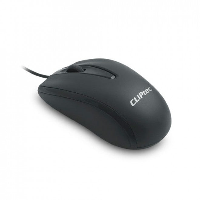 CLiPtec XILENT SCROLL - 1200DPI SILENT OPTICAL MOUSE - Black V28-AMSRZS951BK