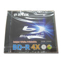Ritek Blu-ray BD-R 25GB 4X V28-BMDRITBLU-REC01