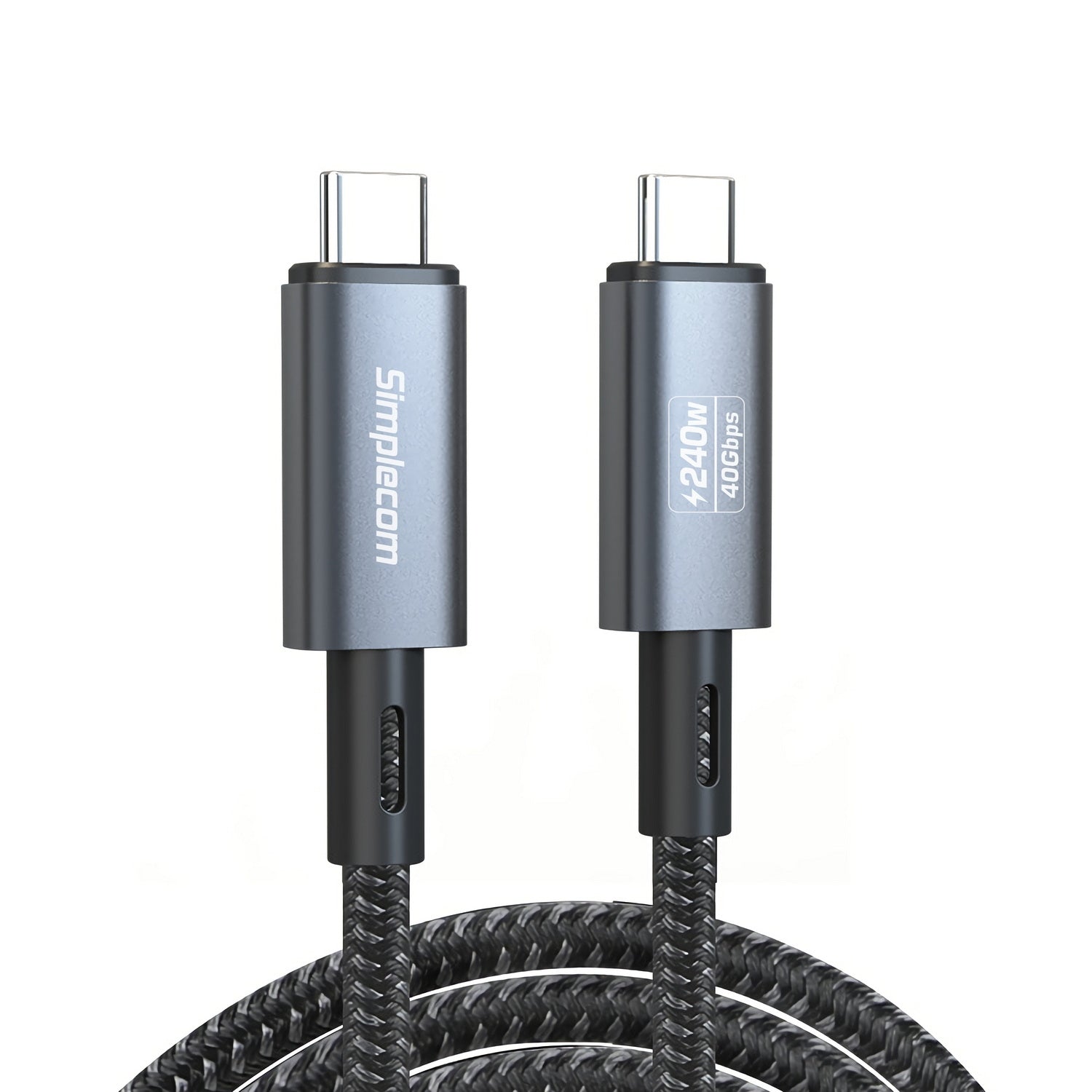 Simplecom CA612 USB-C to USB-C Cable USB4 40Gbps 5A 240W PD3.1 8K@60Hz 1.2M V28-CA612