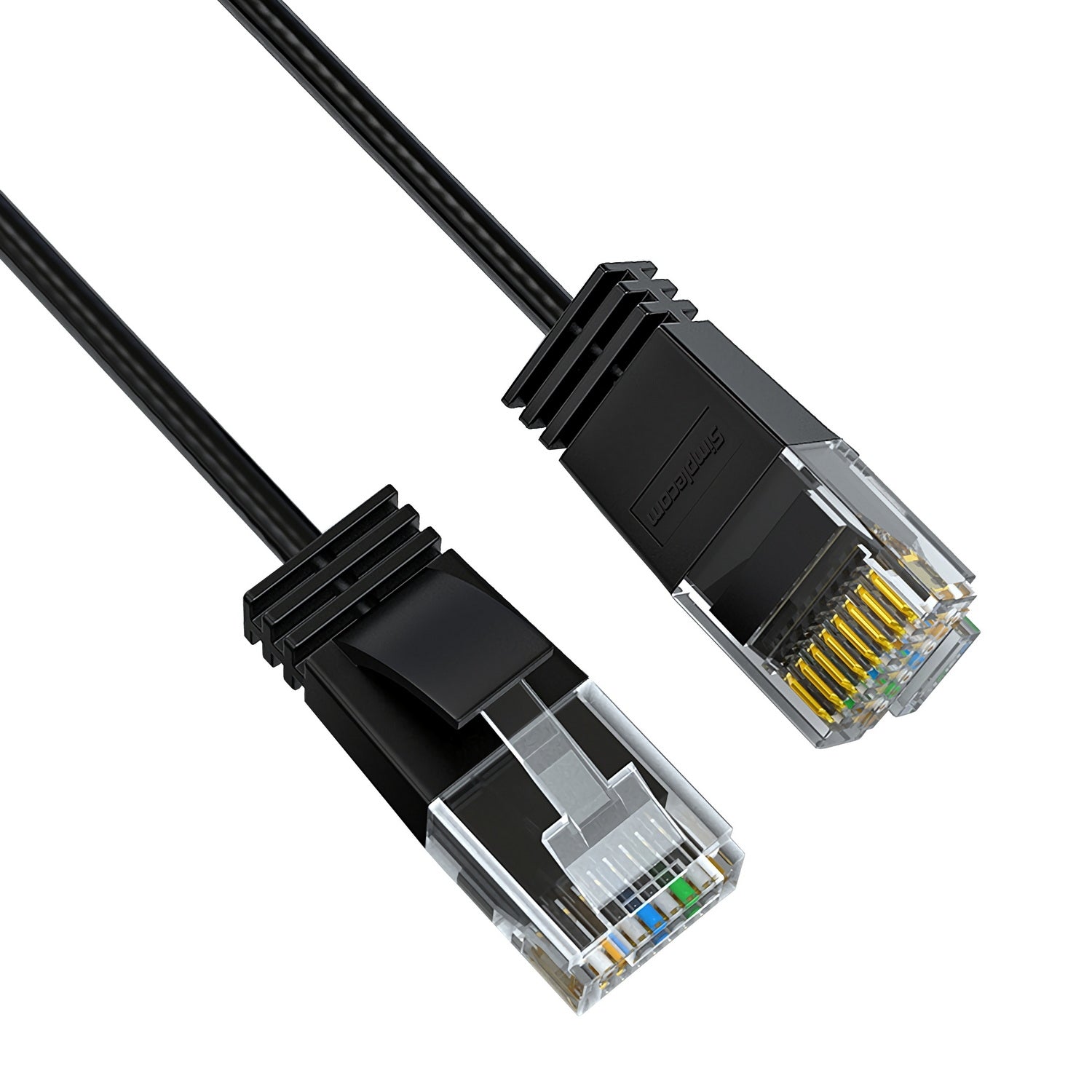 Simplecom CAE61H Ultra Slim Flexible Cat6A UTP Ethernet Cable 10Gbps 10M V28-CAE61H