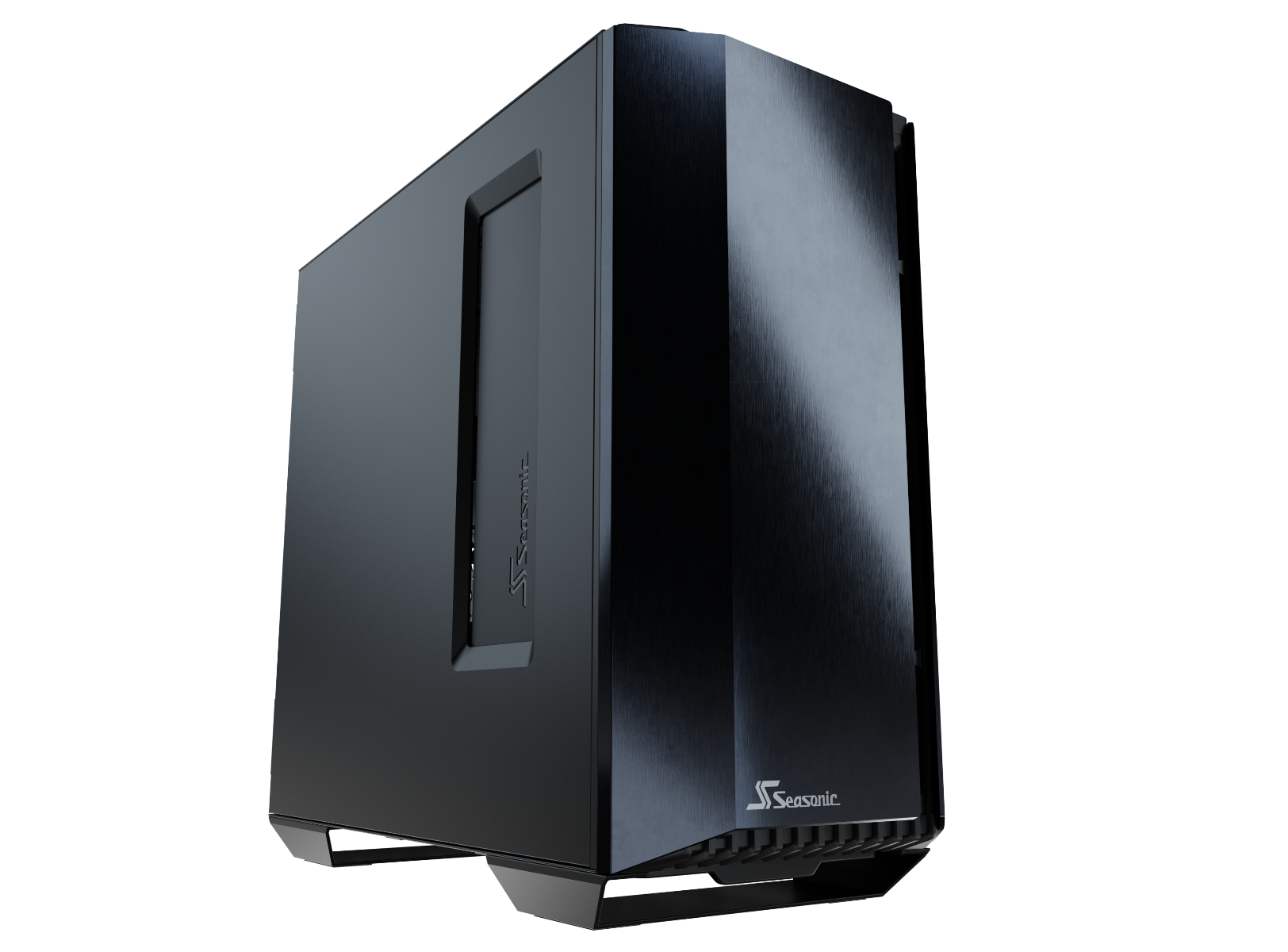 Seasonic Syncro Q704 Aluminum Case with Syncro DPC-850 850W 80 Plus Platinum PSU &amp; Connect Module RED DOT V28-CASSEAQ704DPC8501