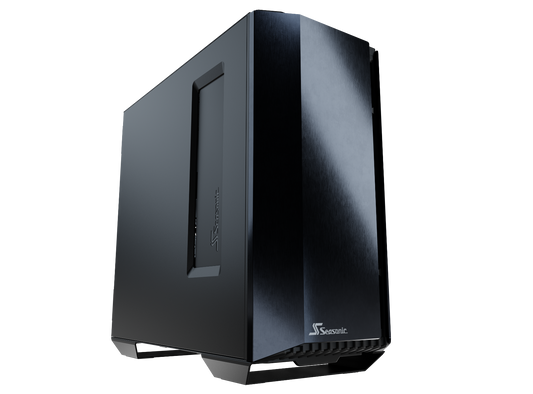 Seasonic Syncro Q704 Aluminum Case with Syncro DPC-850 850W 80 Plus Platinum PSU &amp; Connect Module RED DOT V28-CASSEAQ704DPC8501