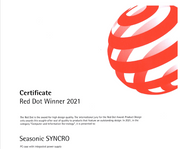 Seasonic Syncro Q704 Aluminum Case with Syncro DPC-850 850W 80 Plus Platinum PSU &amp; Connect Module RED DOT V28-CASSEAQ704DPC8501