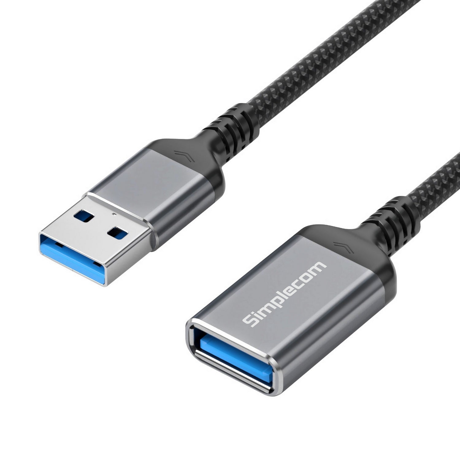 Simplecom CAU320 USB 3.0 Extension Cable USB-A Male to USB-A Female Nylon Braided 2.0M V28-CAU320
