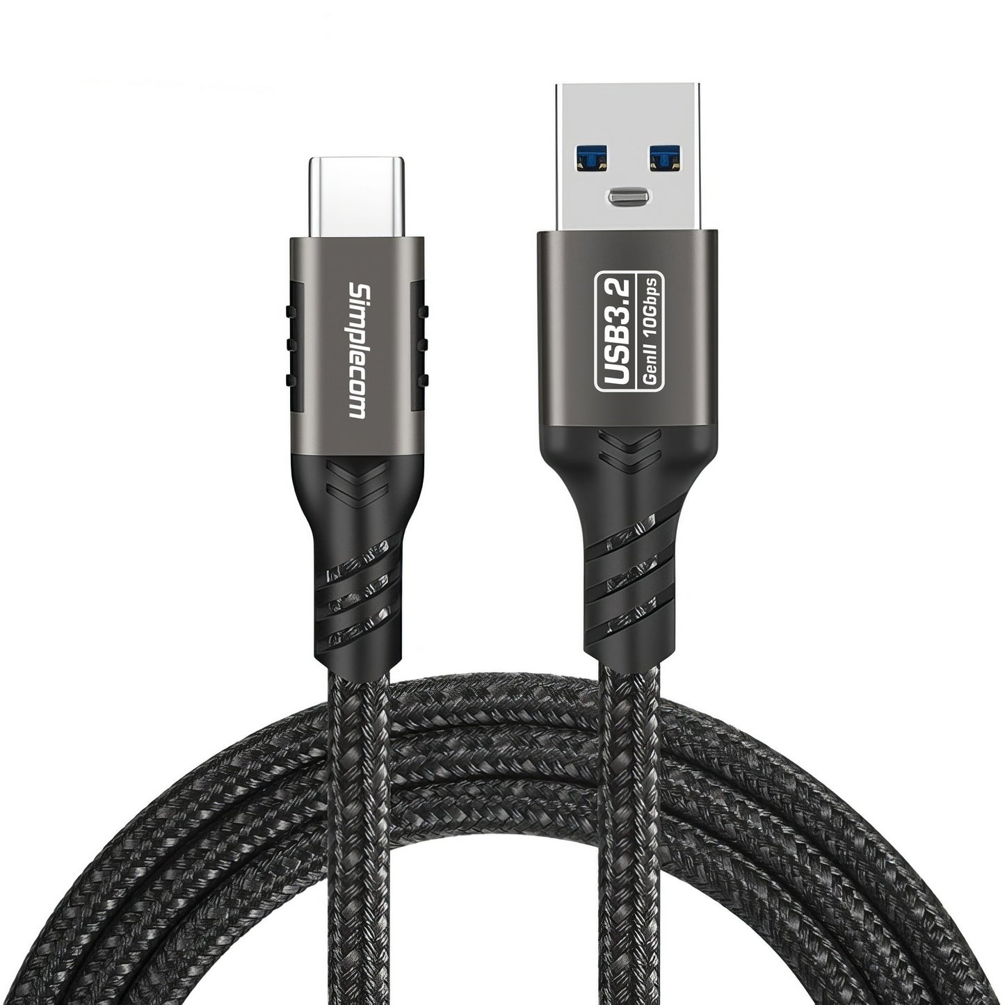 Simplecom CAU510 USB-A to USB-C Data and Charging Cable USB 3.2 Gen2 10Gbps 1M V28-CAU510