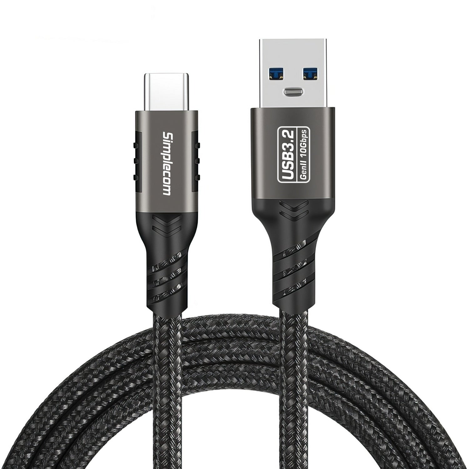 Simplecom CAU520 USB-A to USB-C Data and Charging Cable USB 3.2 Gen2 10Gbps 2M V28-CAU520