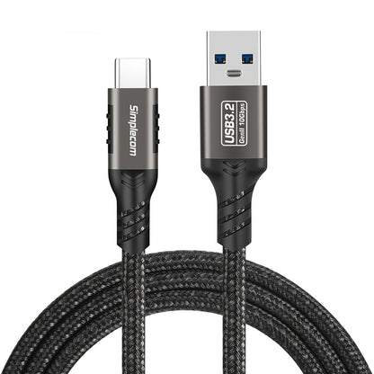 Simplecom CAU520 USB-A to USB-C Data and Charging Cable USB 3.2 Gen2 10Gbps 2M V28-CAU520