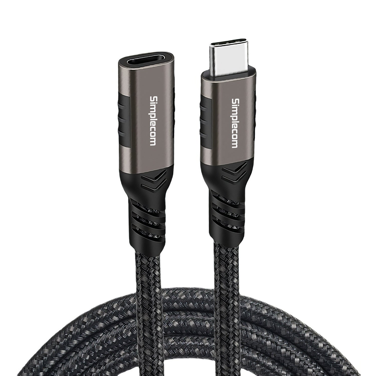 Simplecom CAU605 USB-C Male to Female Extension Cable USB 3.2 Gen2 PD 100W 20Gbps 0.5M V28-CAU605