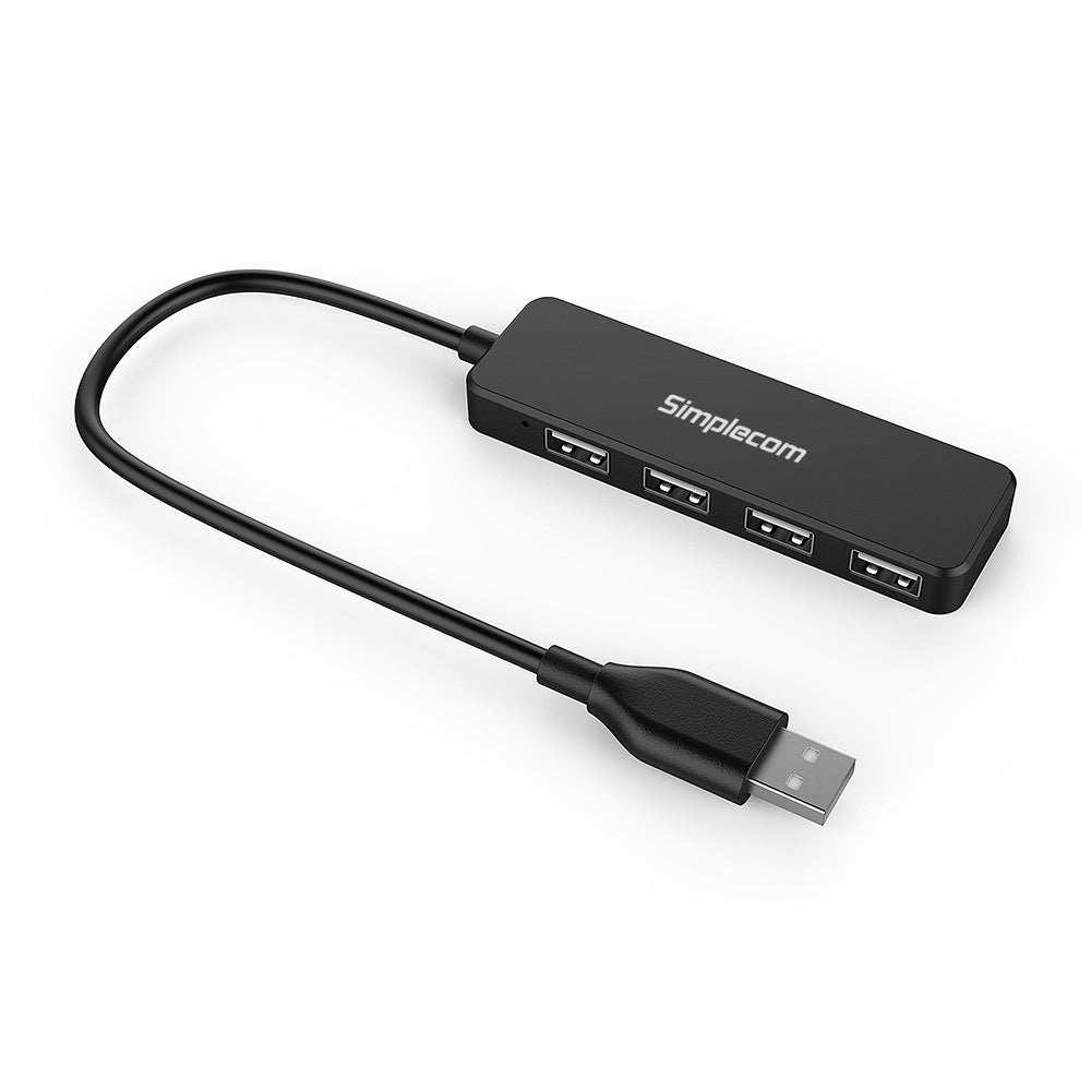 Simplecom CH241 Hi-Speed 4 Port Ultra Compact USB 2.0 Hub V28-CH241