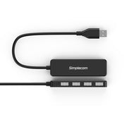 Simplecom CH241 Hi-Speed 4 Port Ultra Compact USB 2.0 Hub V28-CH241
