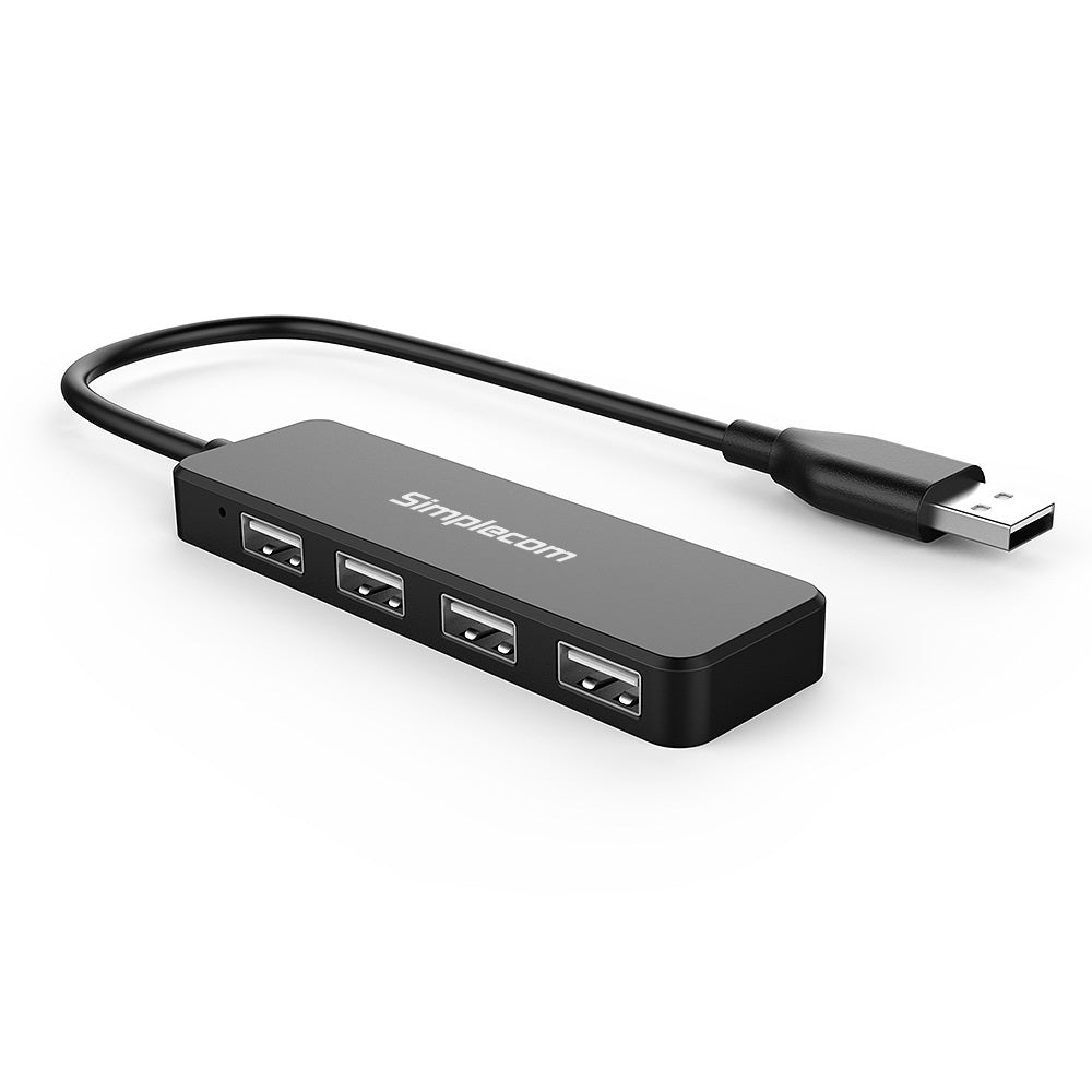 Simplecom CH241 Hi-Speed 4 Port Ultra Compact USB 2.0 Hub V28-CH241
